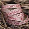 Order  Christmas Owl Ribbon - Hoot/Tawny